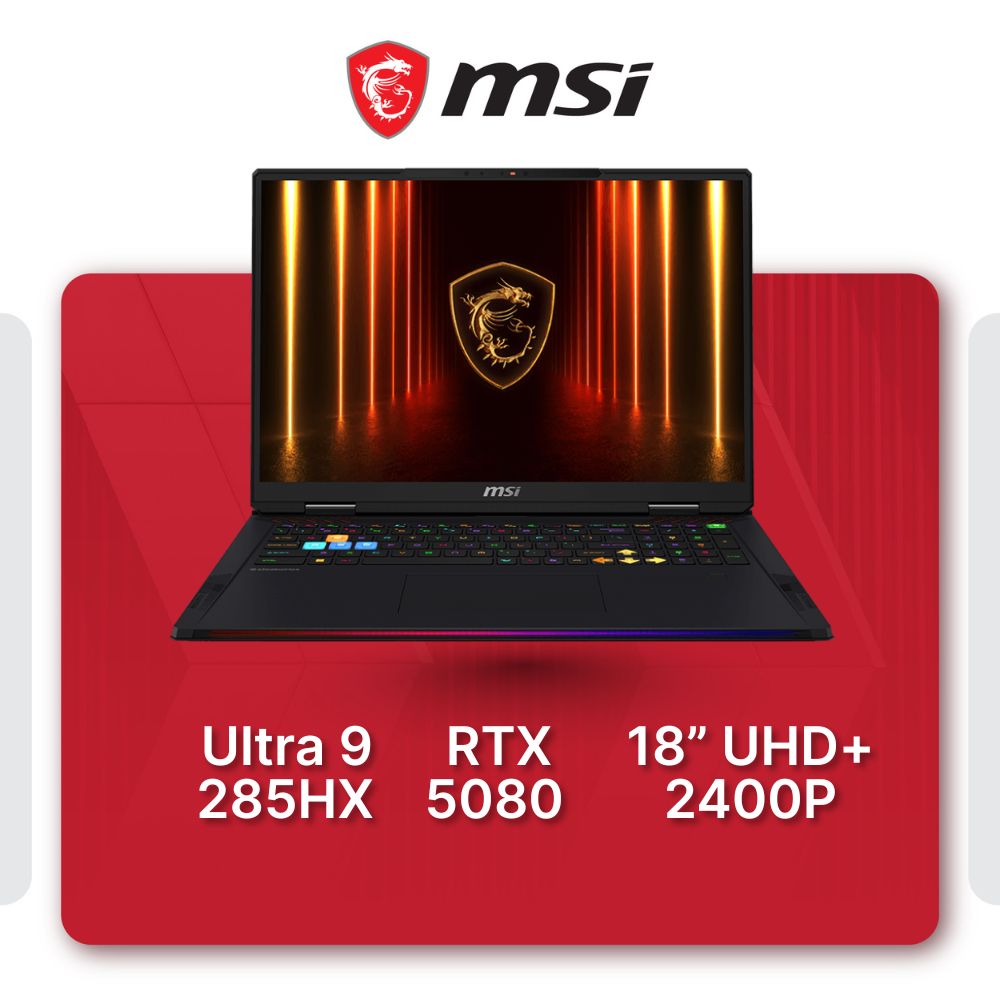 MSI Raider 18 HX AI A2XWIG Gaming Laptop
