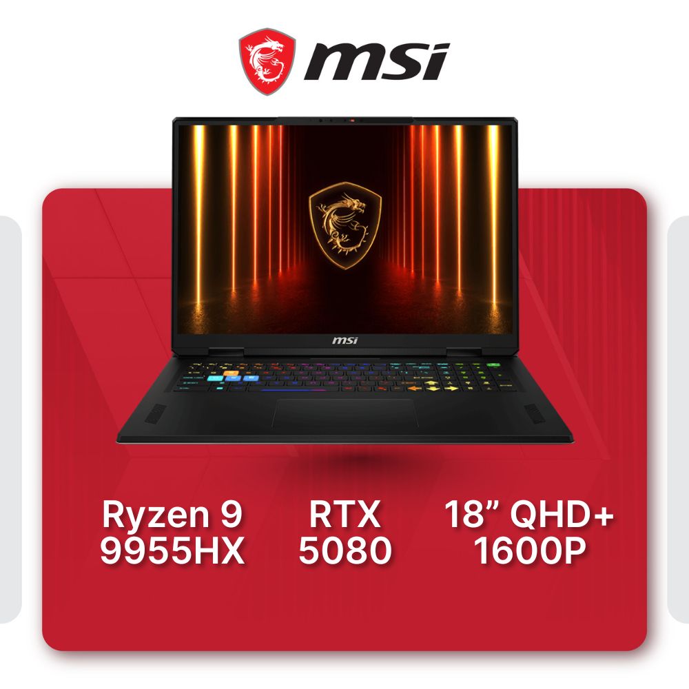 MSI Vector A18 HX A9WIG Productivity Laptop