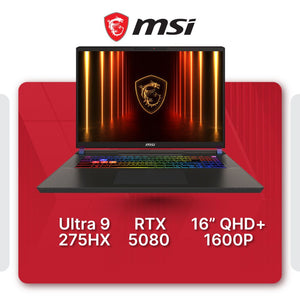 MSI Vector 16 HX AI A2XWIG Productivity Laptop