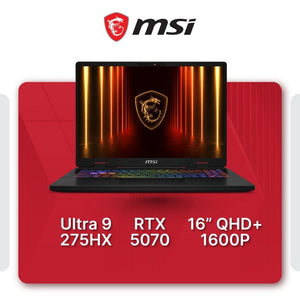 MSI Crosshair 16 HX AI D2XWGKG Productivity Laptop