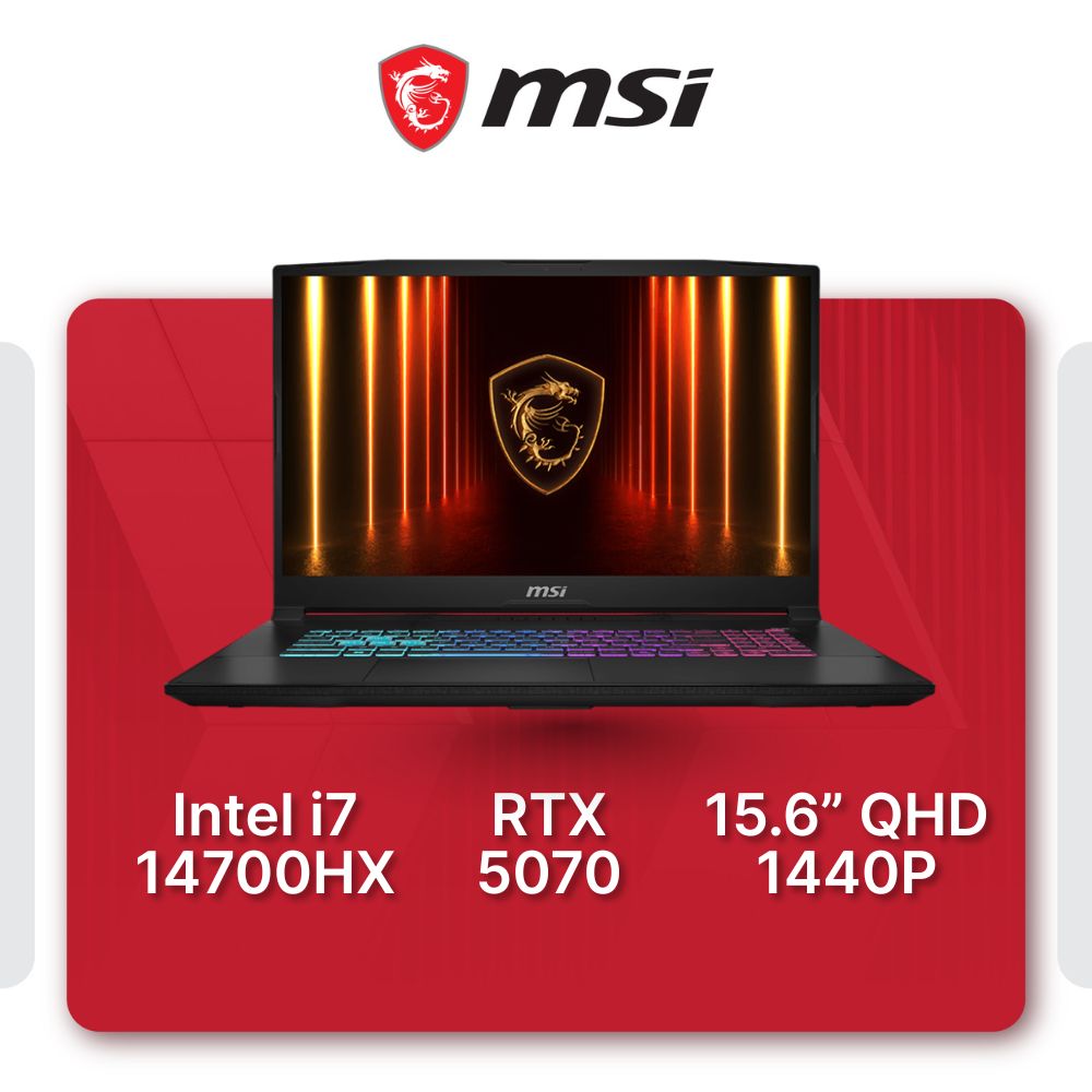 MSI Katana 15 HX B14WGK-656SG – RTX 5070 Gaming Laptop
