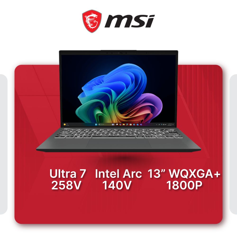 MSI Prestige 13 AI+ Evo A2VMG Productivity Laptop