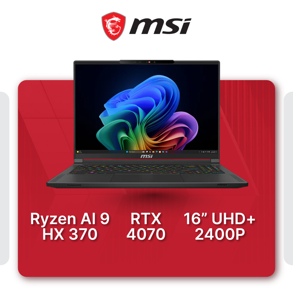 MSI Stealth A16 AI+ A3XVGG Gaming Laptop