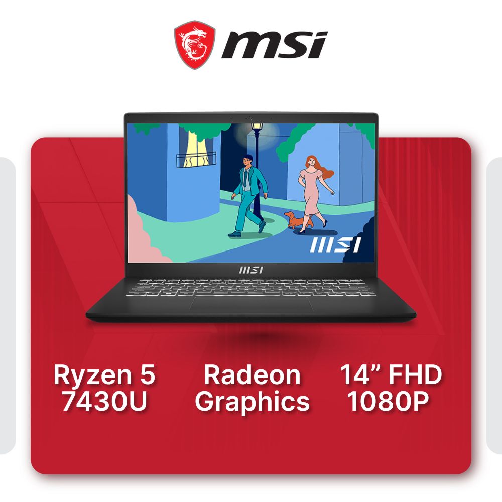 MSI Modern 14 C7M Productivity Laptop - Mansa Computers