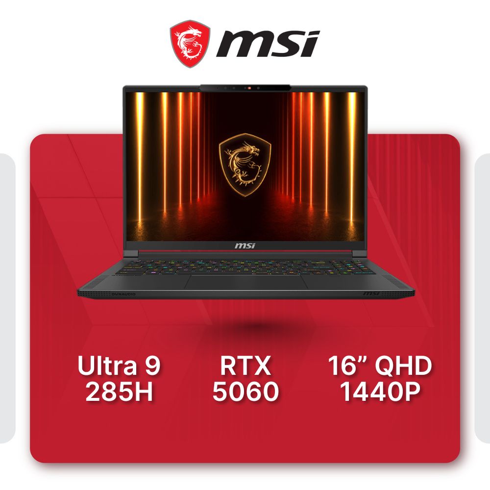 MSI Stealth 16 AI A2HWFG Gaming Laptop - Mansa Computers