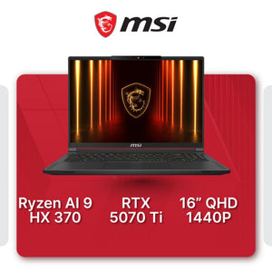 MSI Stealth A16 AI+ A3XWHG Gaming Laptop