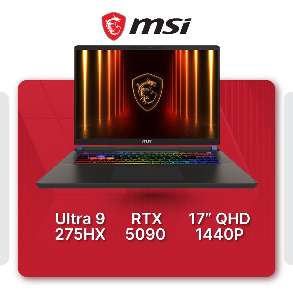 MSI Vector 17 HX AI A2XWJG Productivity Laptop - Mansa Computers