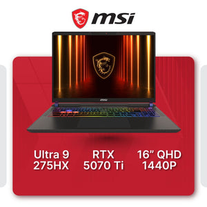 MSI Vector 16 HX AI A2XWHG Productivity Laptop