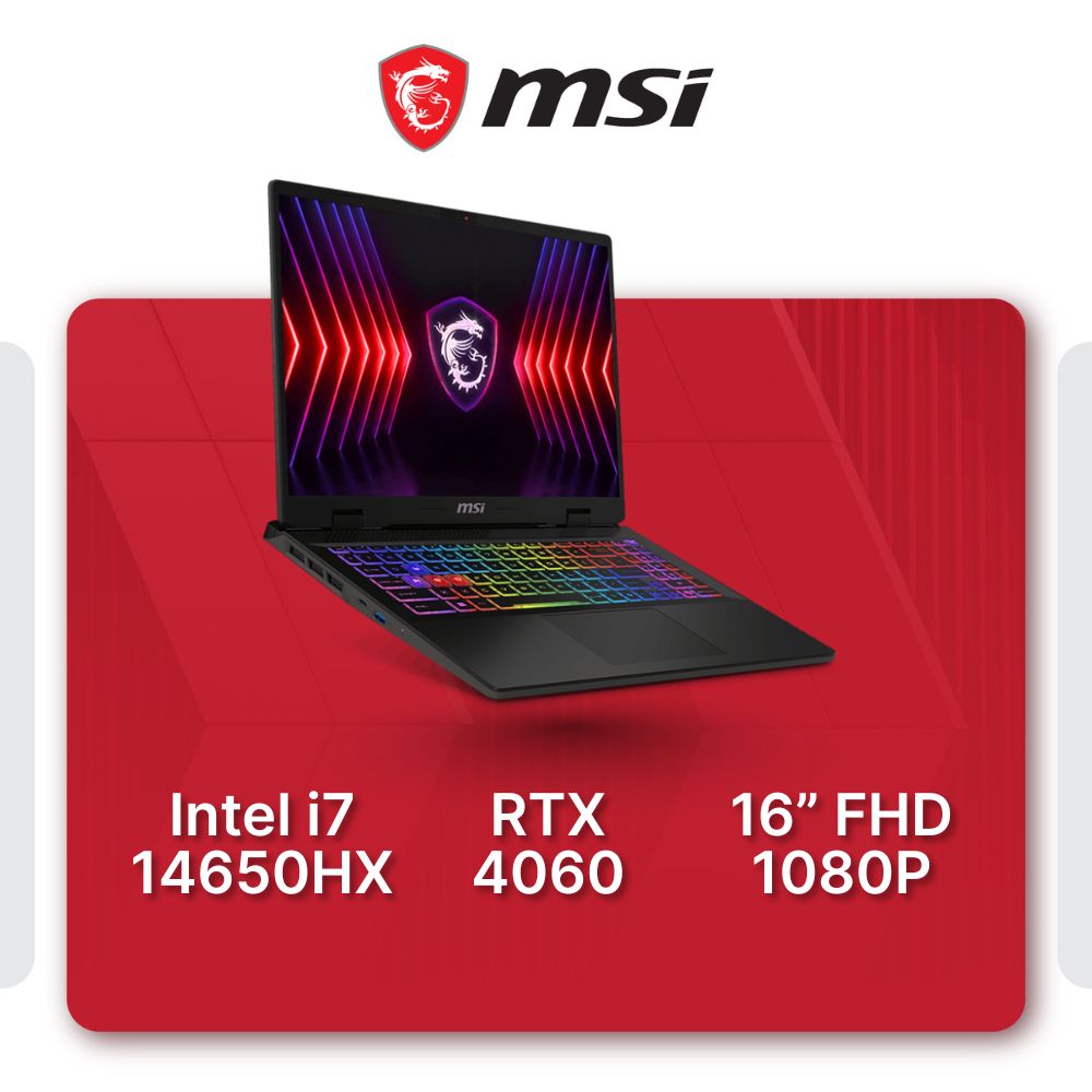 MSI Sword 16 HX B14VFKG Gaming Laptop - Mansa Computers