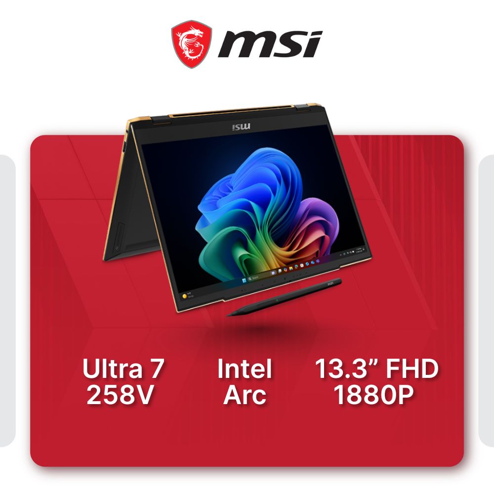 MSI Summit 13 AI+ Evo A2VMTG Productivity Laptop - Mansa Computers