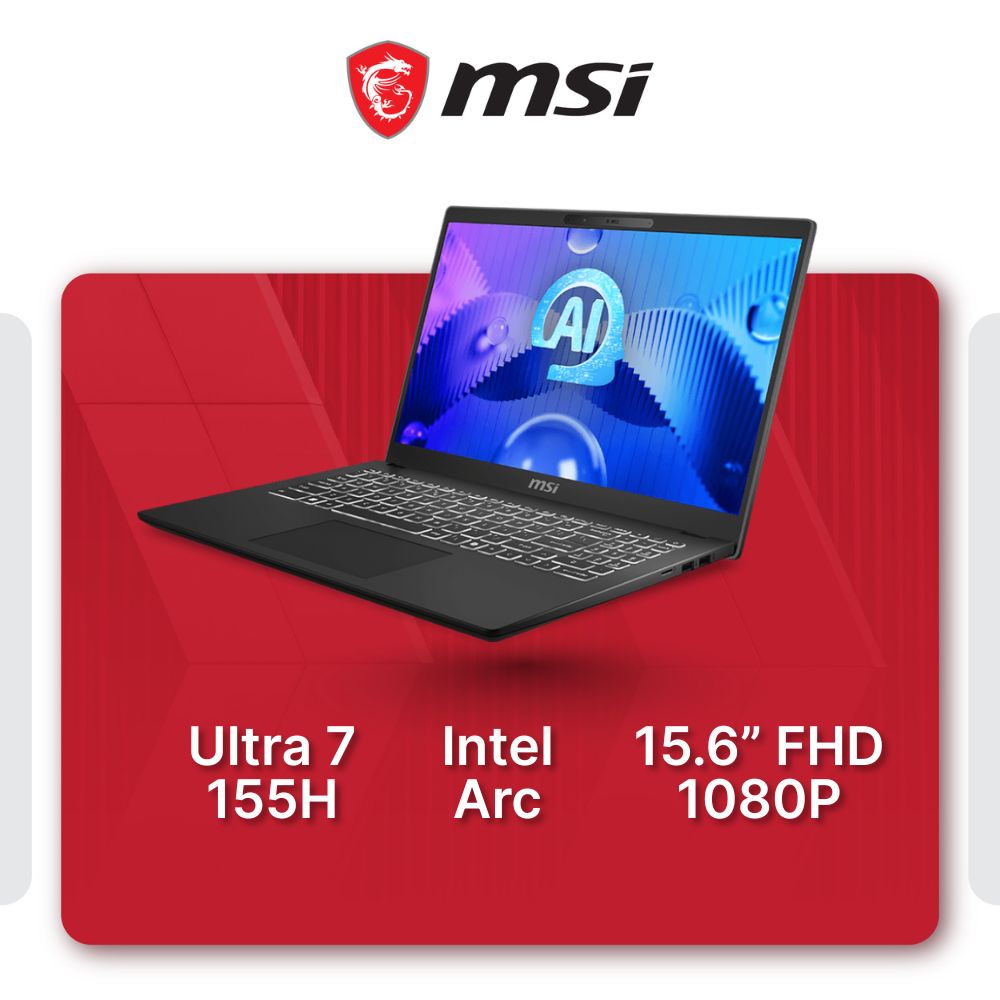 MSI Modern 15 H AI C1MG Productivity Laptop - Mansa Computers