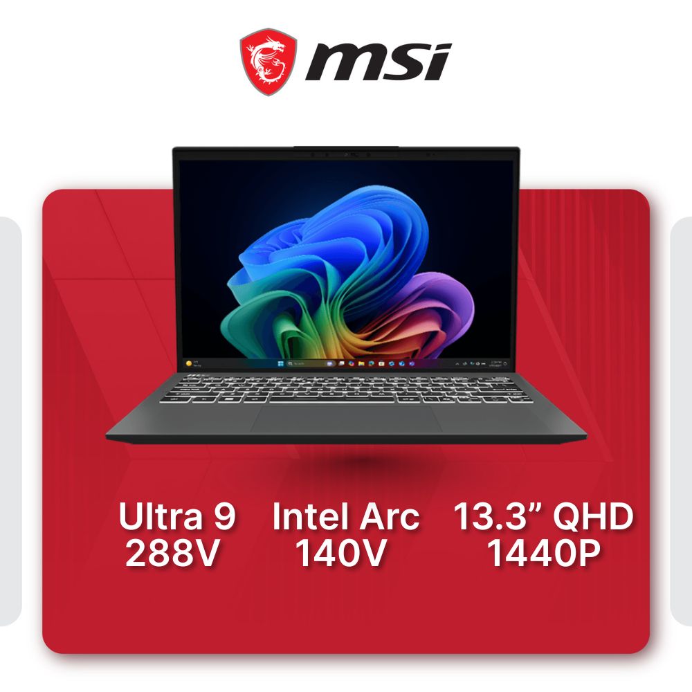 MSI Prestige 13 AI+ Evo A2VMG Productivity Laptop - Mansa Computers