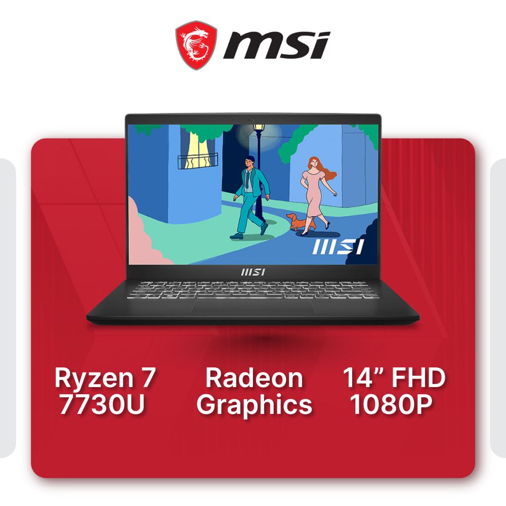 MSI Modern 14 C7M Productivity Laptop - Mansa Computers