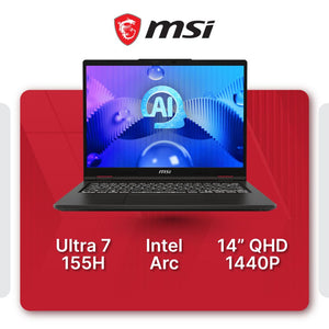 MSI Venture 14 AI A1MG Productivity Laptop
