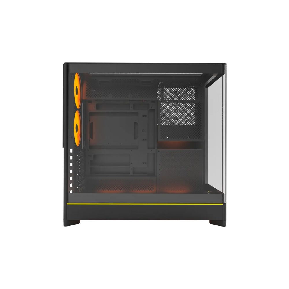 Montech HS02 Pro Case – 5 ARGB Fans & Back-Connect Design