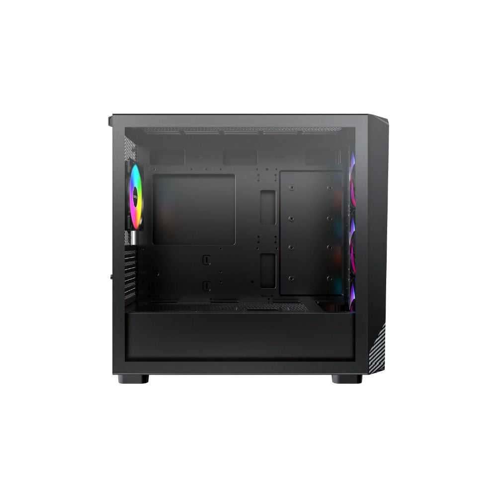 Montech X5M mATX Case – 4 Pre-Installed Fans Included