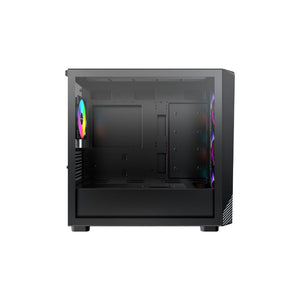 Montech X5M mATX Case – 4 Pre-Installed Fans Included