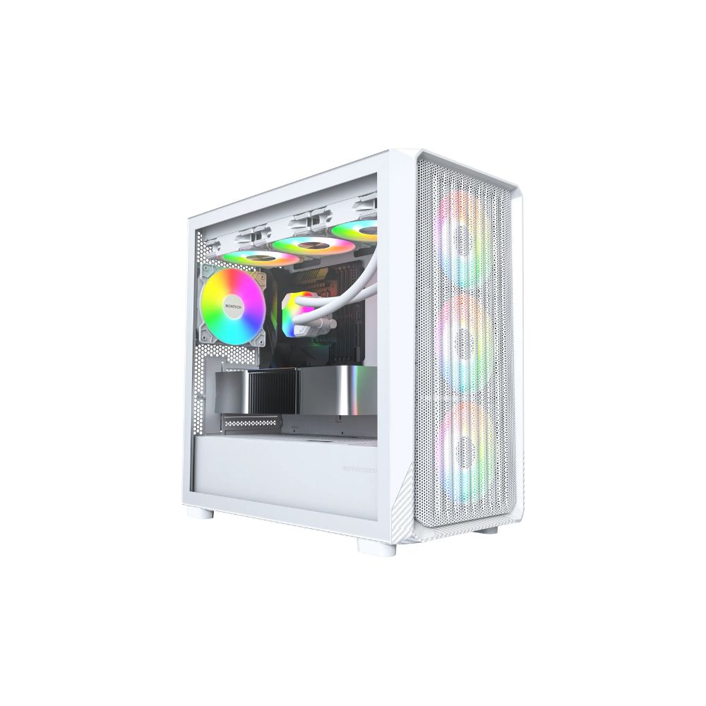 Montech X5M mATX Case – 4 Pre-Installed Fans Included