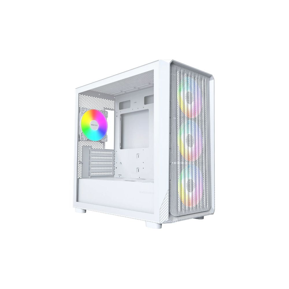 Montech X5M mATX Case – 4 Pre-Installed Fans Included