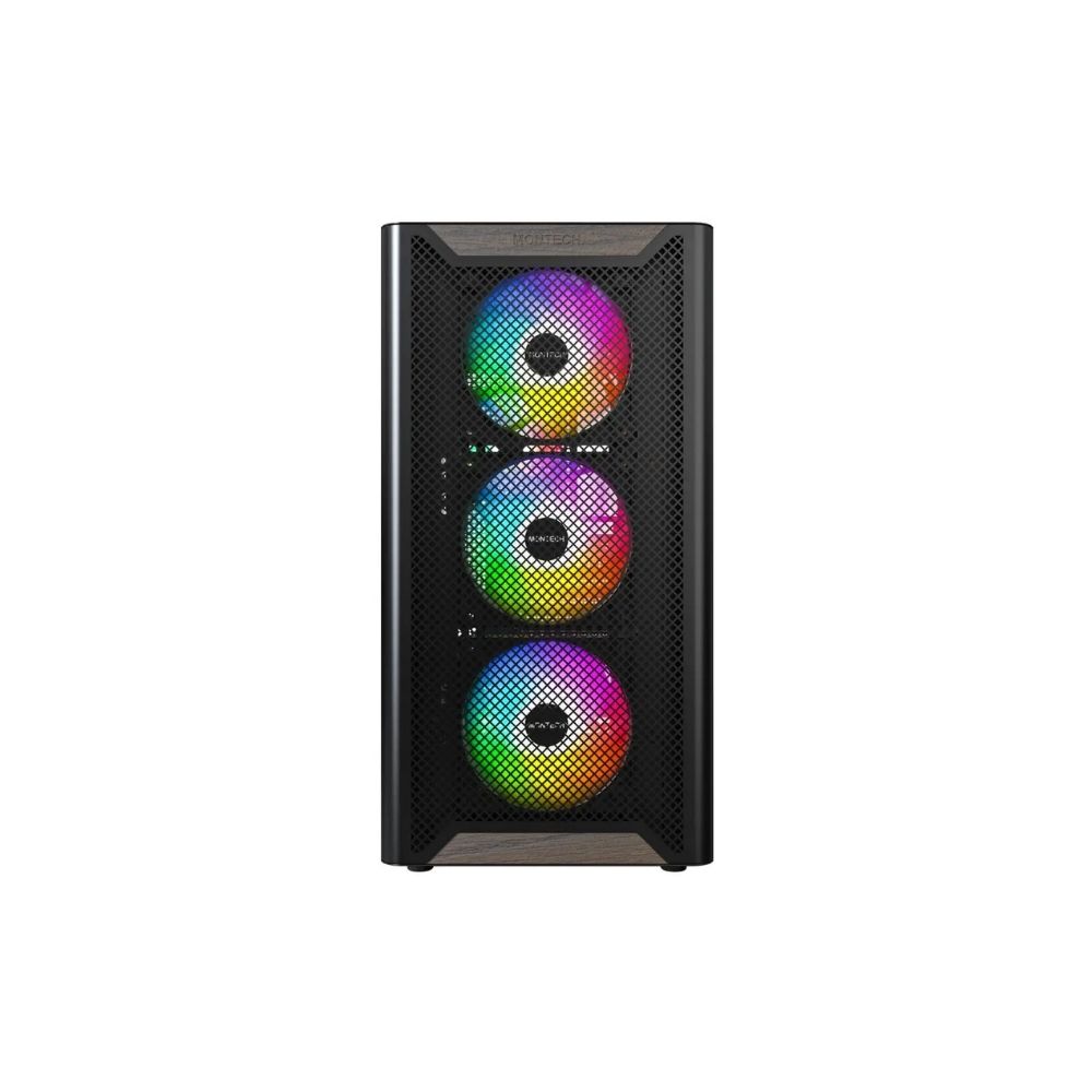 Montech XR Wood Case – Wood ATX Case with ARGB Fans