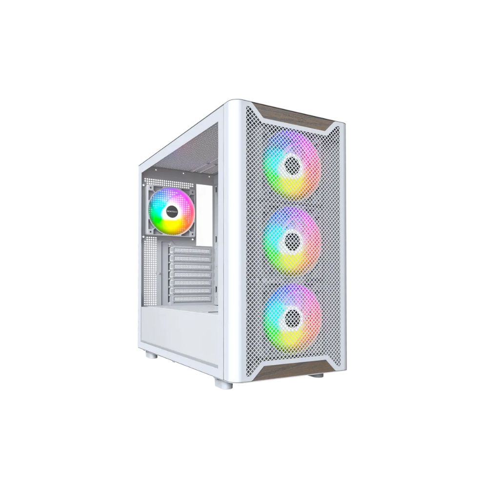 Montech XR Wood Case – Wood ATX Case with ARGB Fans