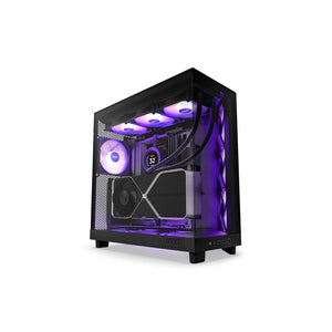 NZXT H6 Flow RGB – Dual-Chamber ATX Case with RGB Fans