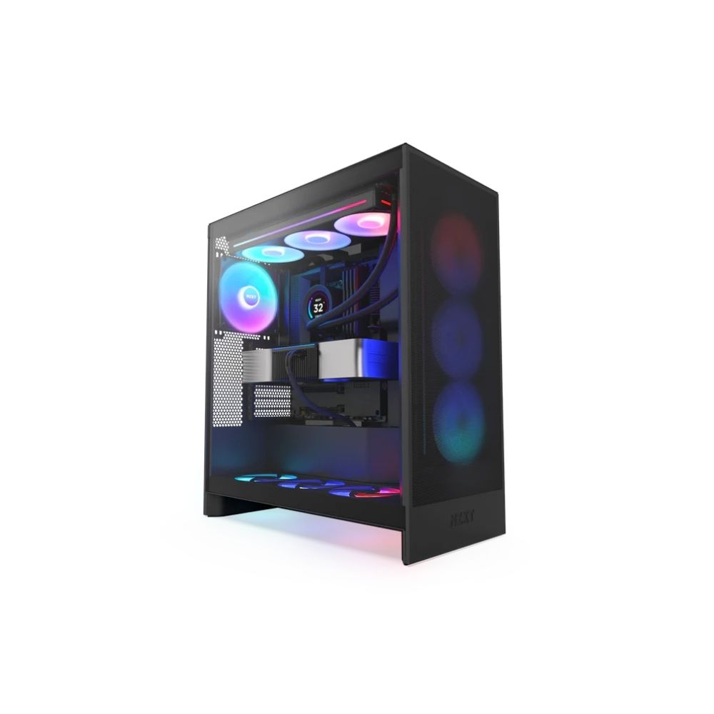 NZXT H7 Flow RGB – ATX Case with 140mm RGB Fans