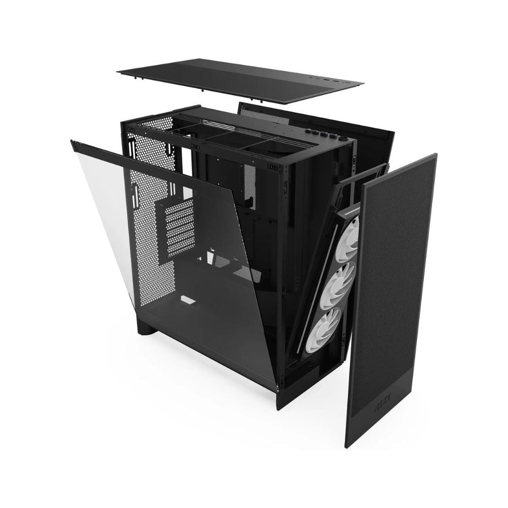NZXT H7 Flow RGB – ATX Case with 140mm RGB Fans