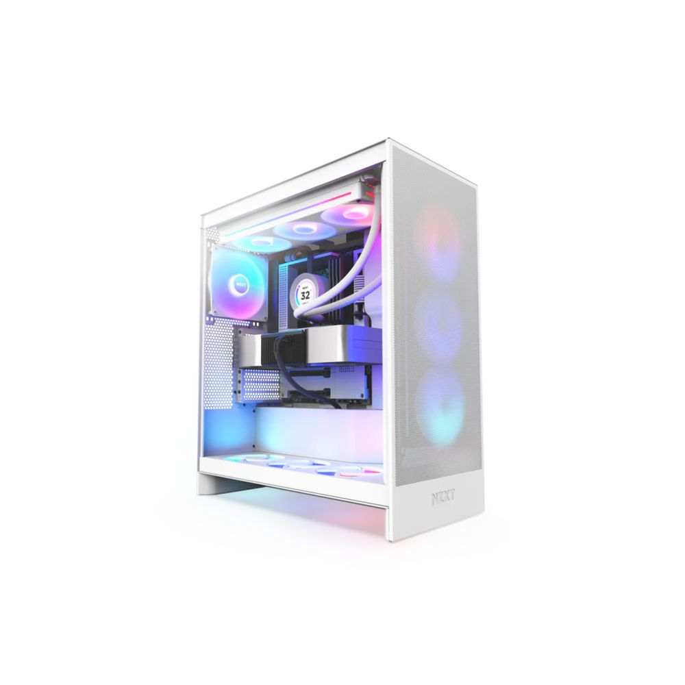 NZXT H7 Flow RGB – ATX Case with 140mm RGB Fans