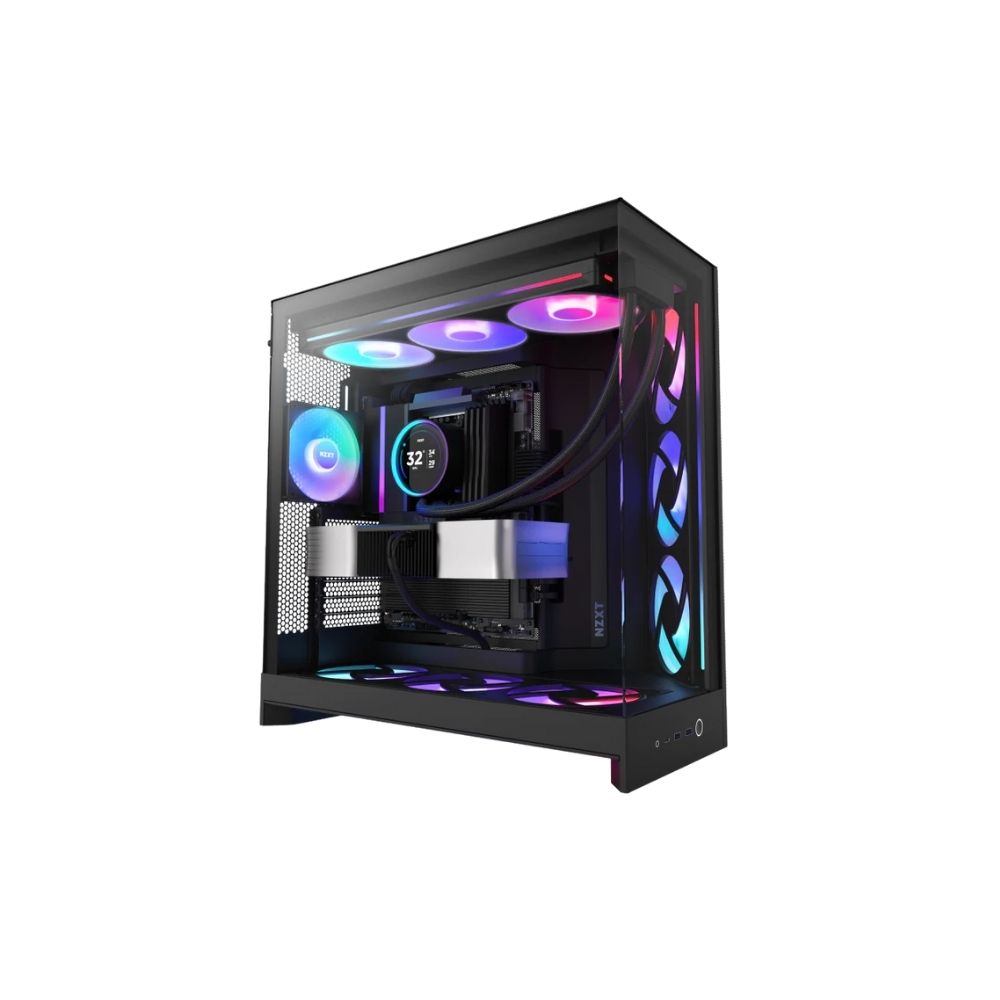 NZXT H9 Flow RGB – Premium Mid-Tower Airflow Case