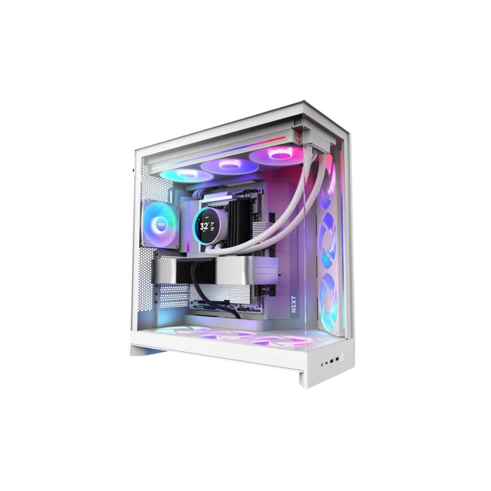 NZXT H9 Flow RGB – Premium Mid-Tower Airflow Case