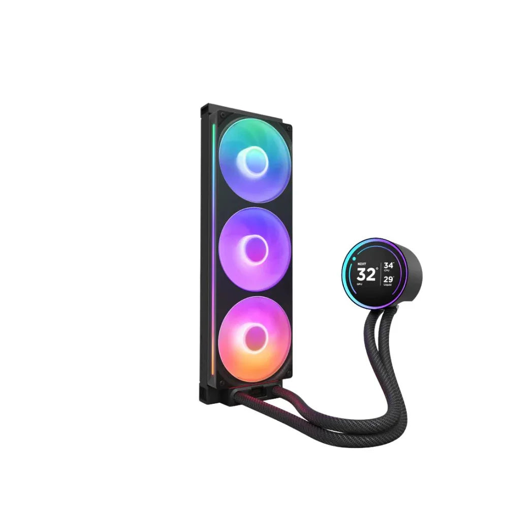 NZXT Kraken Elite 360 RGB V2 – Premium LCD AIO Liquid Cooler