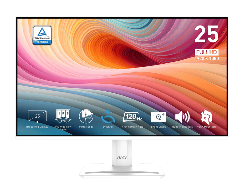MSI 25" PRO MP251W E2 IPS Gaming Monitor - Mansa Computers