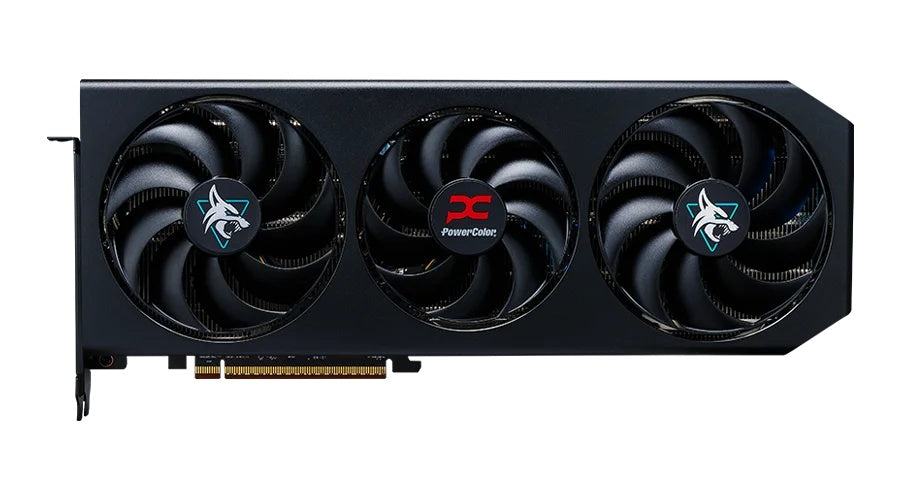 Powercolor RX 9070 XT Hellhound 16 GB GDDR6 Graphics Card - Mansa Computers