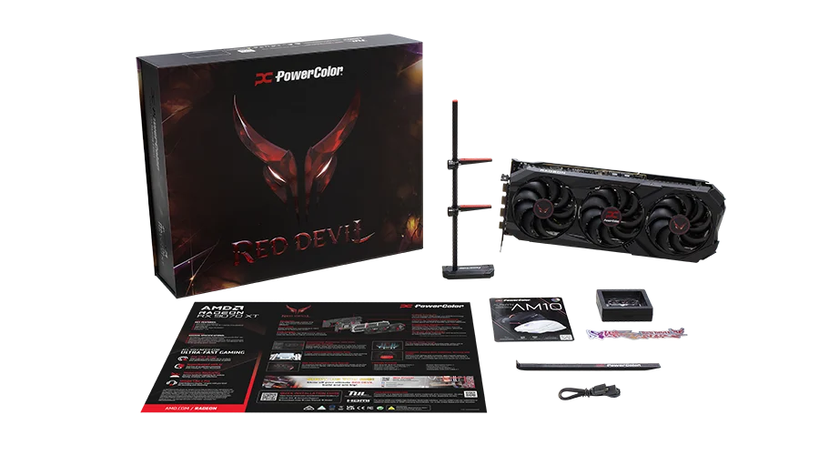 Powercolor RX 9070 XT Red Devil 16 GB GDDR6 Graphics Card - Mansa Computers