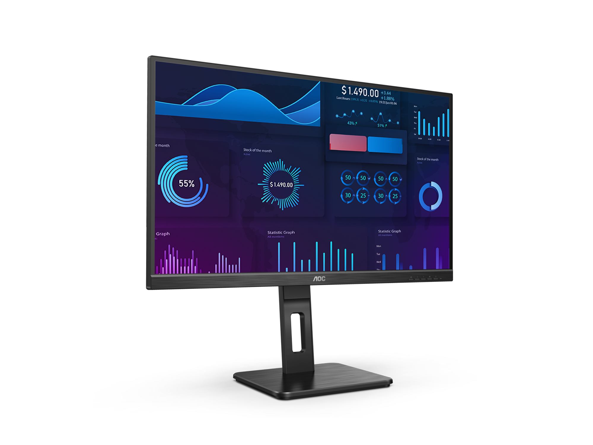 AOC 27" Q27P2Q 75Hz IPS QHD Monitor