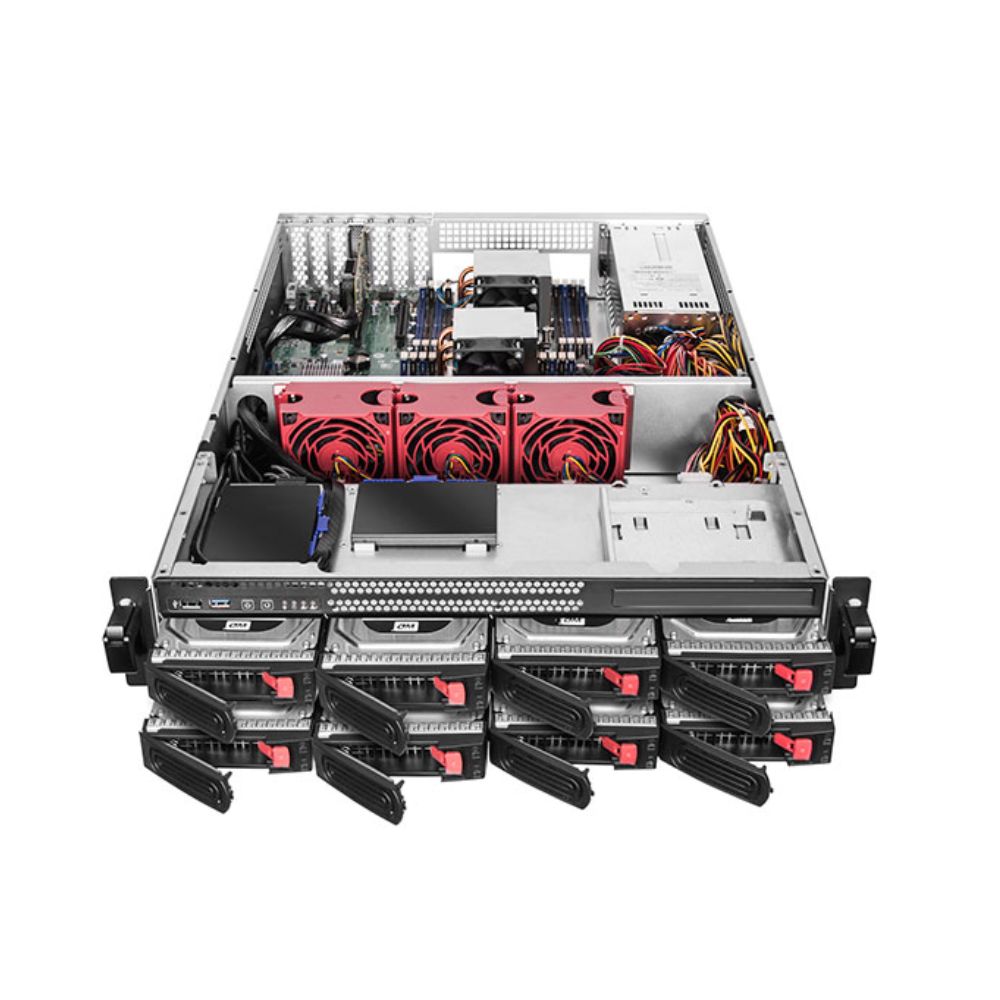 SilverStone RM22-308 2U Rackmount Server Chassis