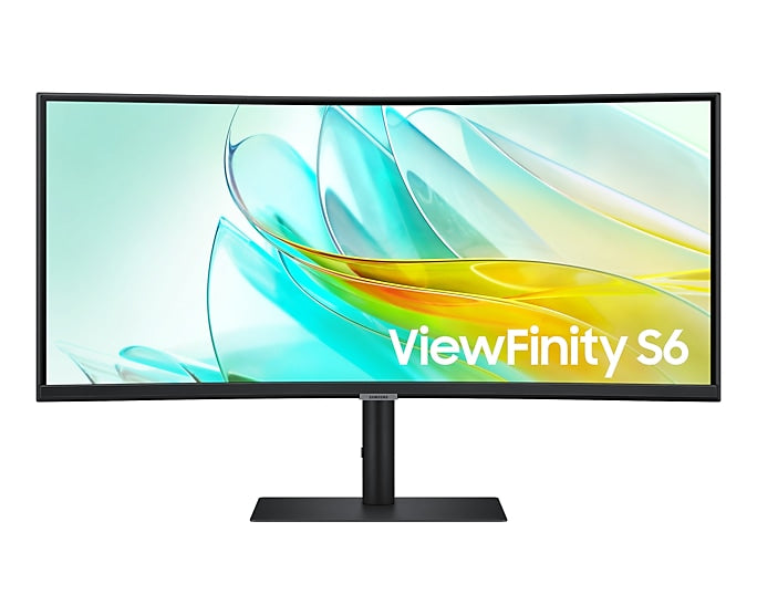 SAMSUNG 34” 100Hz S65UC Adjustable ViewFinity S6 Curved Monitor - Mansa Computers