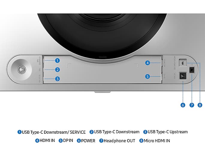 SAMSUNG 49” G91SD Odyssey OLED G9 DQHD 144Hz Curved Gaming Monitor - Mansa Computers