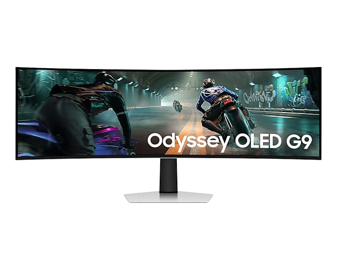 SAMSUNG 49” G91SD Odyssey OLED G9 DQHD 144Hz Curved Gaming Monitor - Mansa Computers