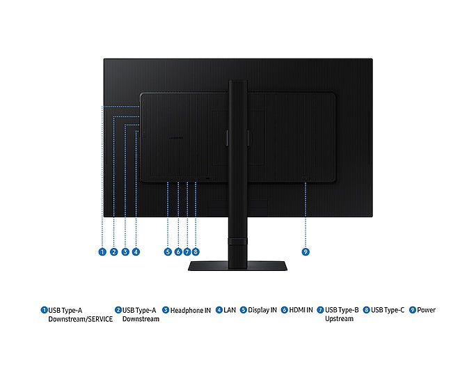 SAMSUNG 32” S80UD 60Hz Adjustable UHD ViewFinity Monitor S8 - Mansa Computers