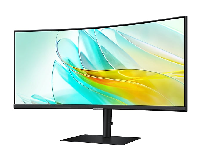 SAMSUNG 34” 100Hz S65UC Adjustable ViewFinity S6 Curved Monitor - Mansa Computers