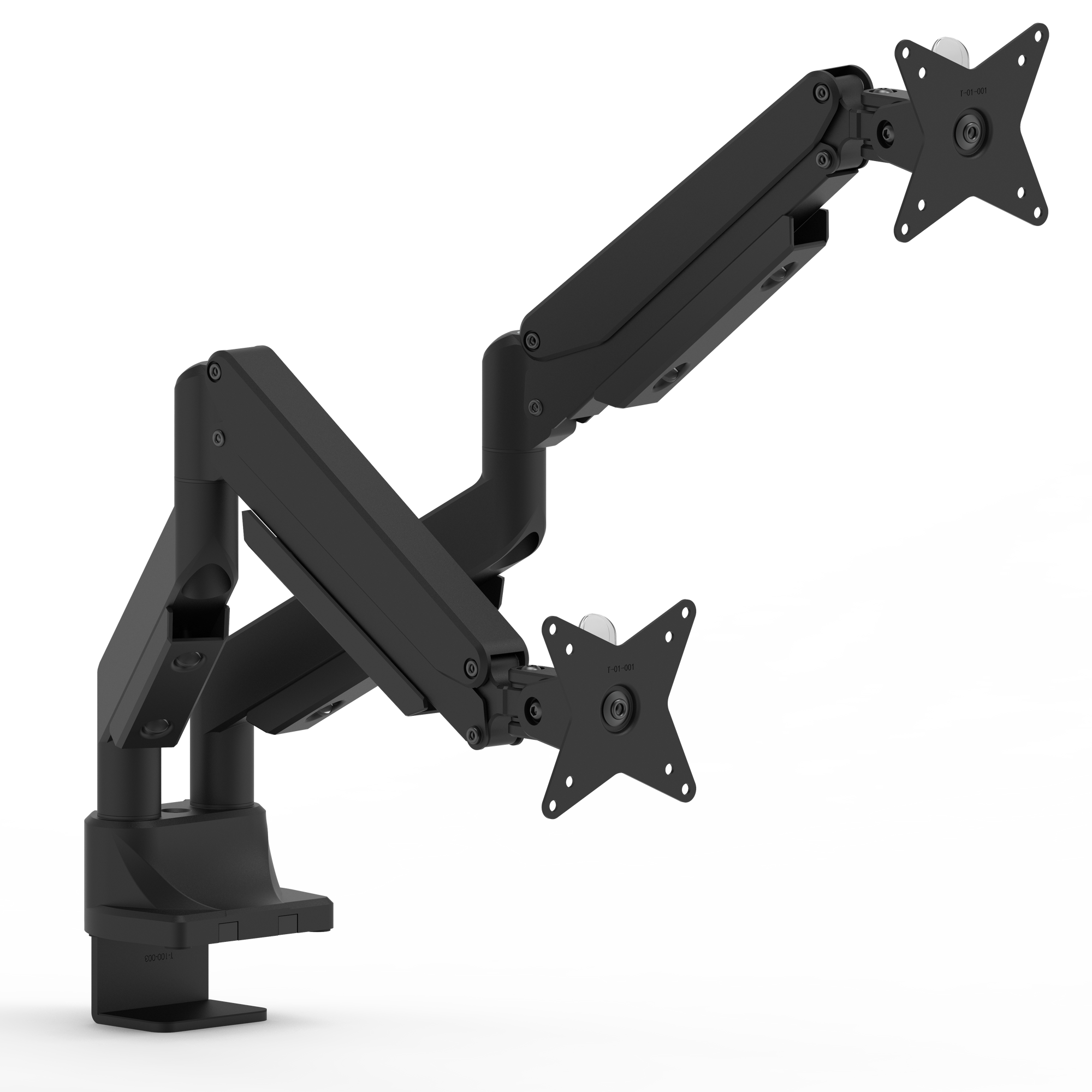 Heavy Duty Dual Monitor Arm (Mechanical Spring) - SG06-42 - Mansa Computers