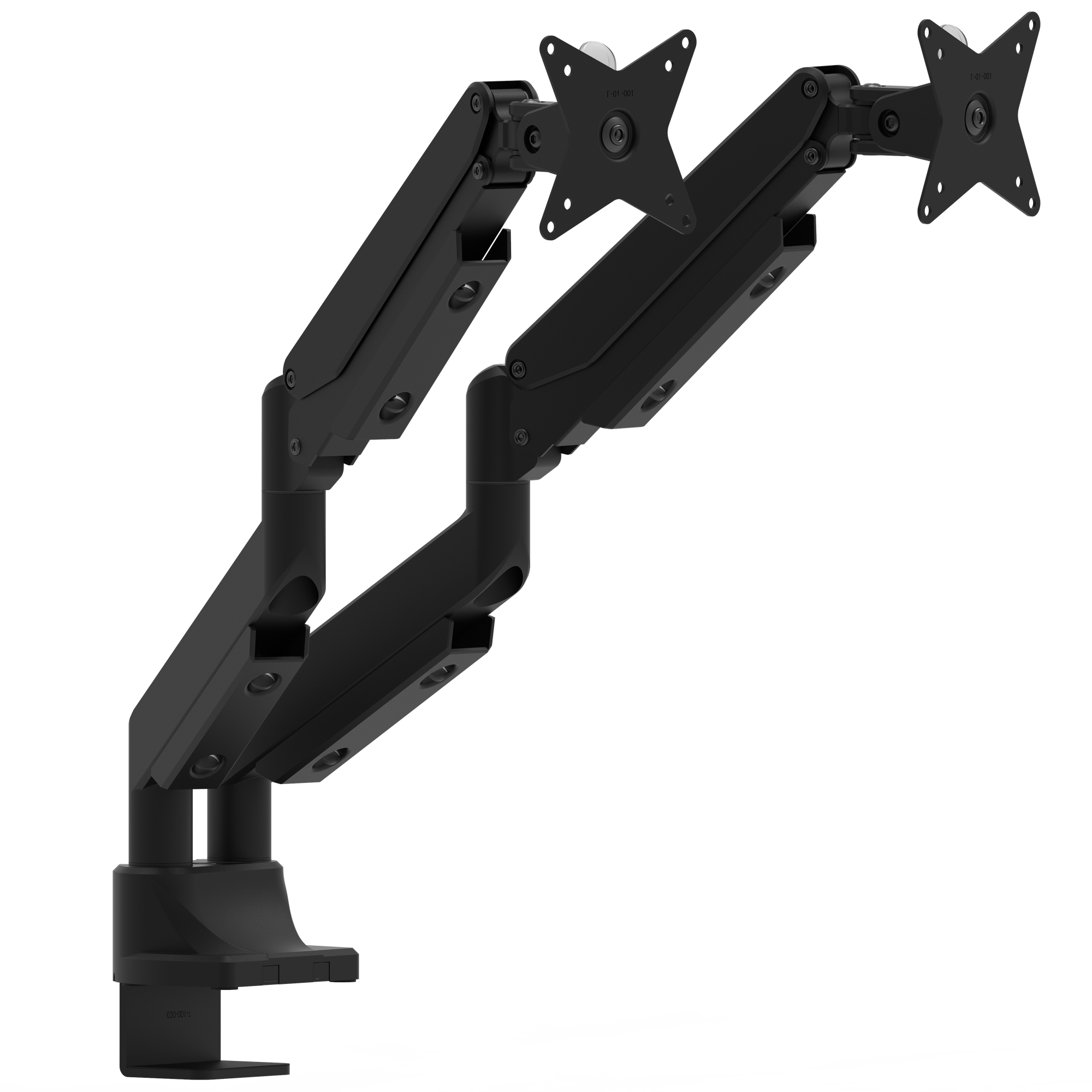 Heavy Duty Dual Monitor Arm (Mechanical Spring) - SG06-42