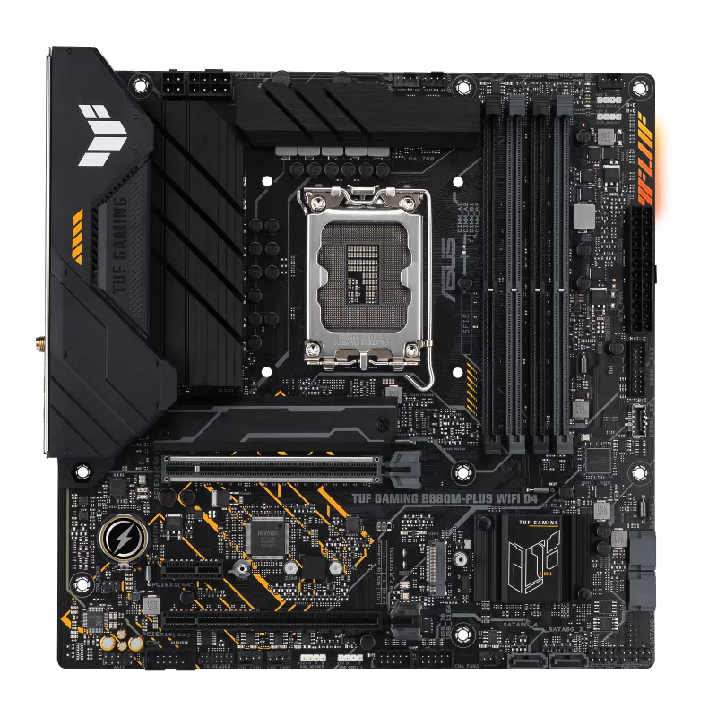 ASUS B660M-Plus TUF Gaming Wi-Fi 6 & Bluetooth DDR4 Motherboard - Mansa Computers