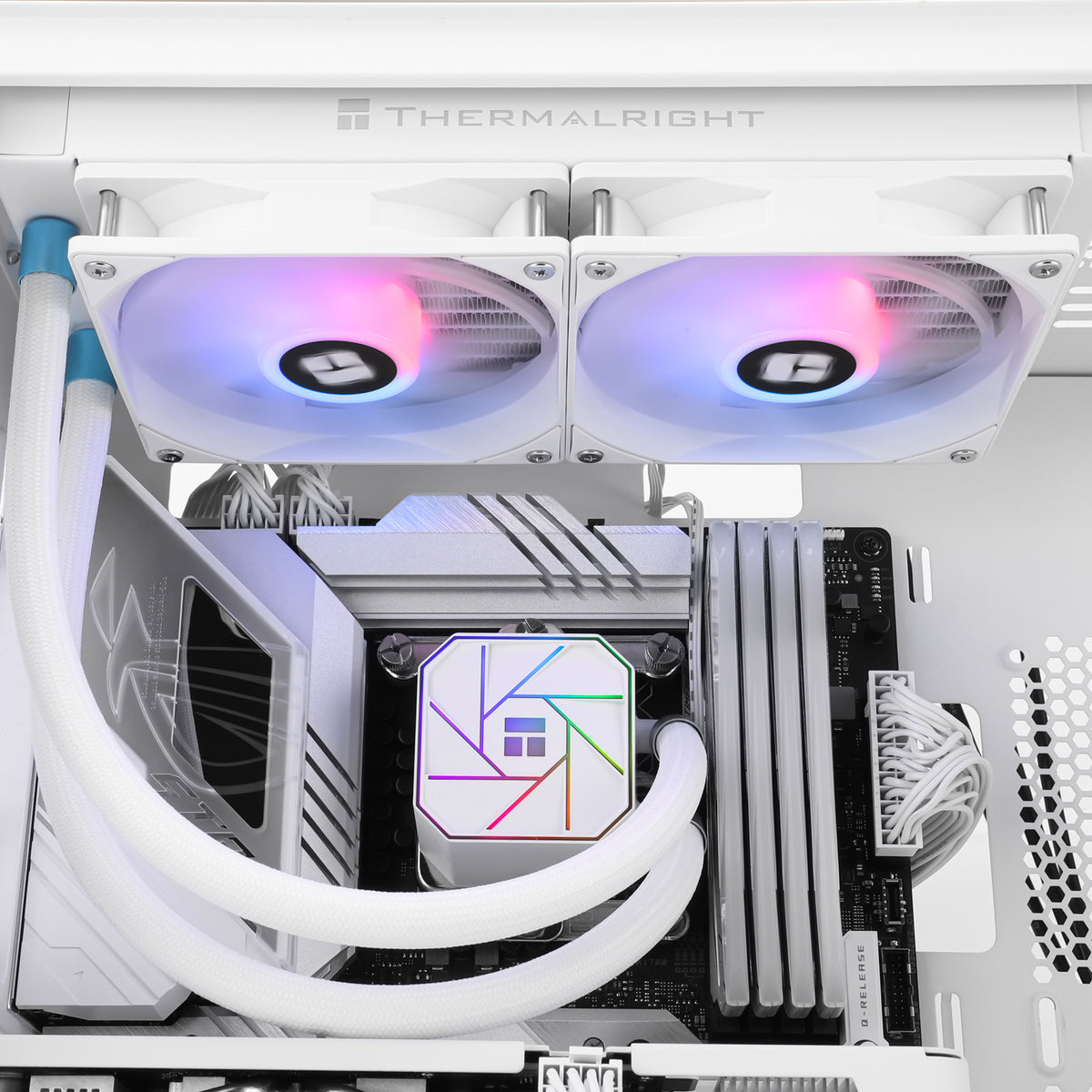 Thermalright ARGB Aqua Elite v3 240 - White Cooler - Mansa Computers