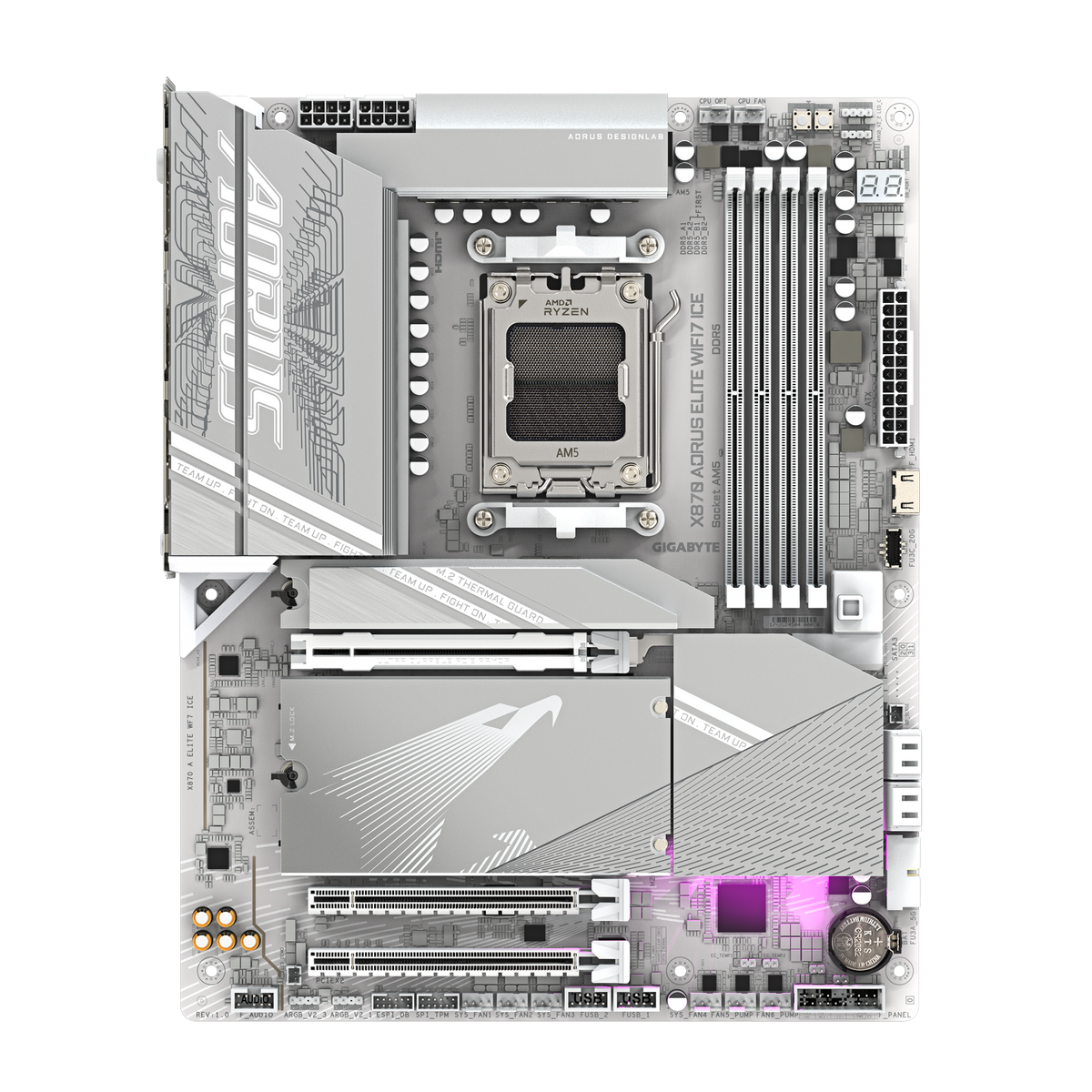 Gigabyte X870 A ELITE WIFI7 ICE Motherboard - Mansa Computers