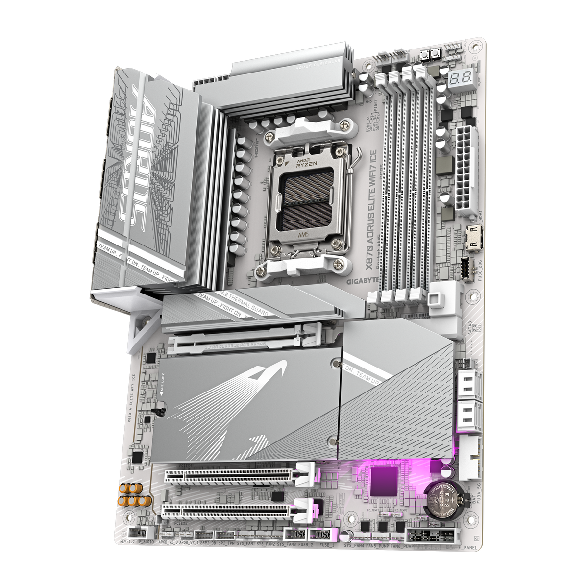 Gigabyte X870 A ELITE WIFI7 ICE Motherboard - Mansa Computers