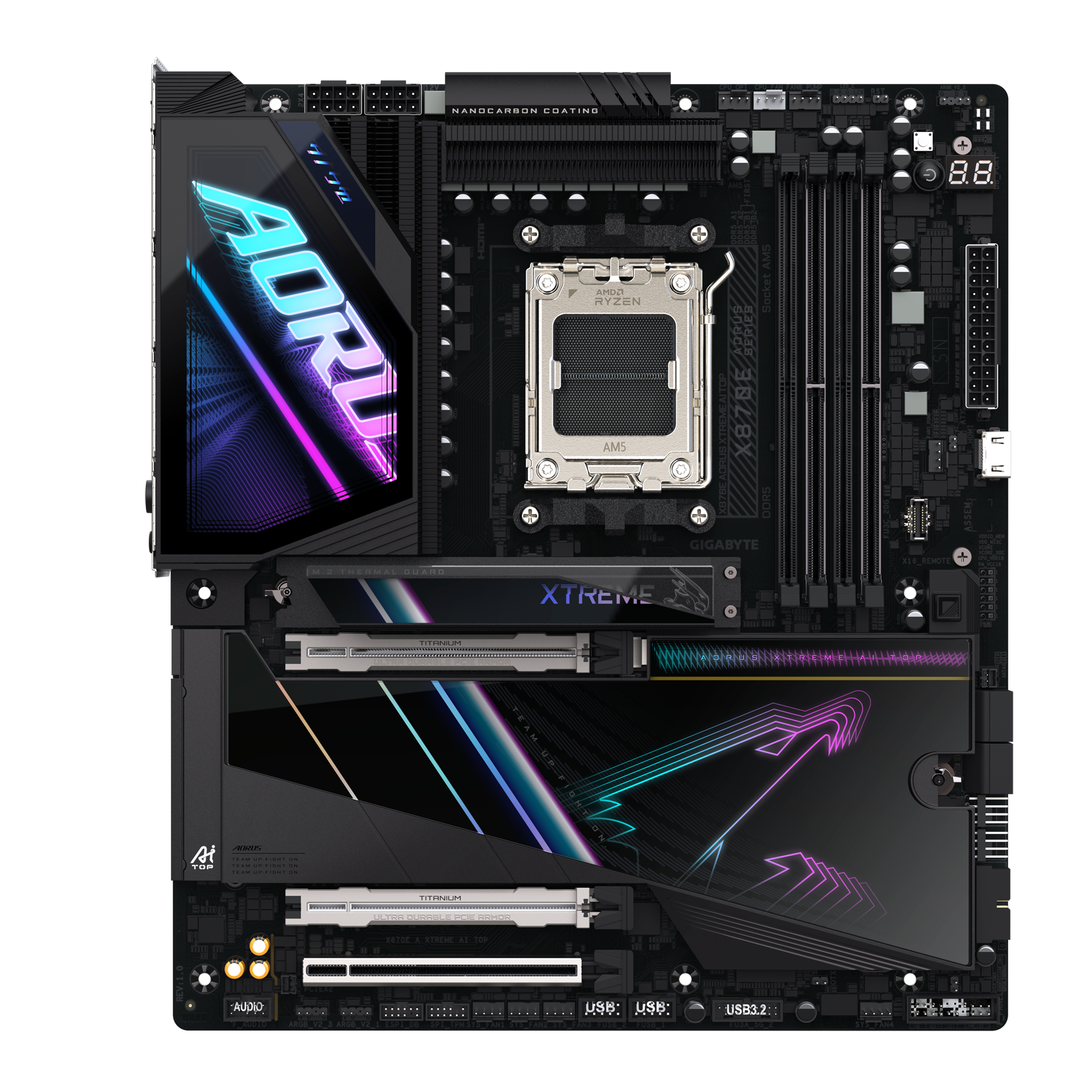 Gigabyte X870E A XTREME AI TOP Motherboard - Mansa Computers