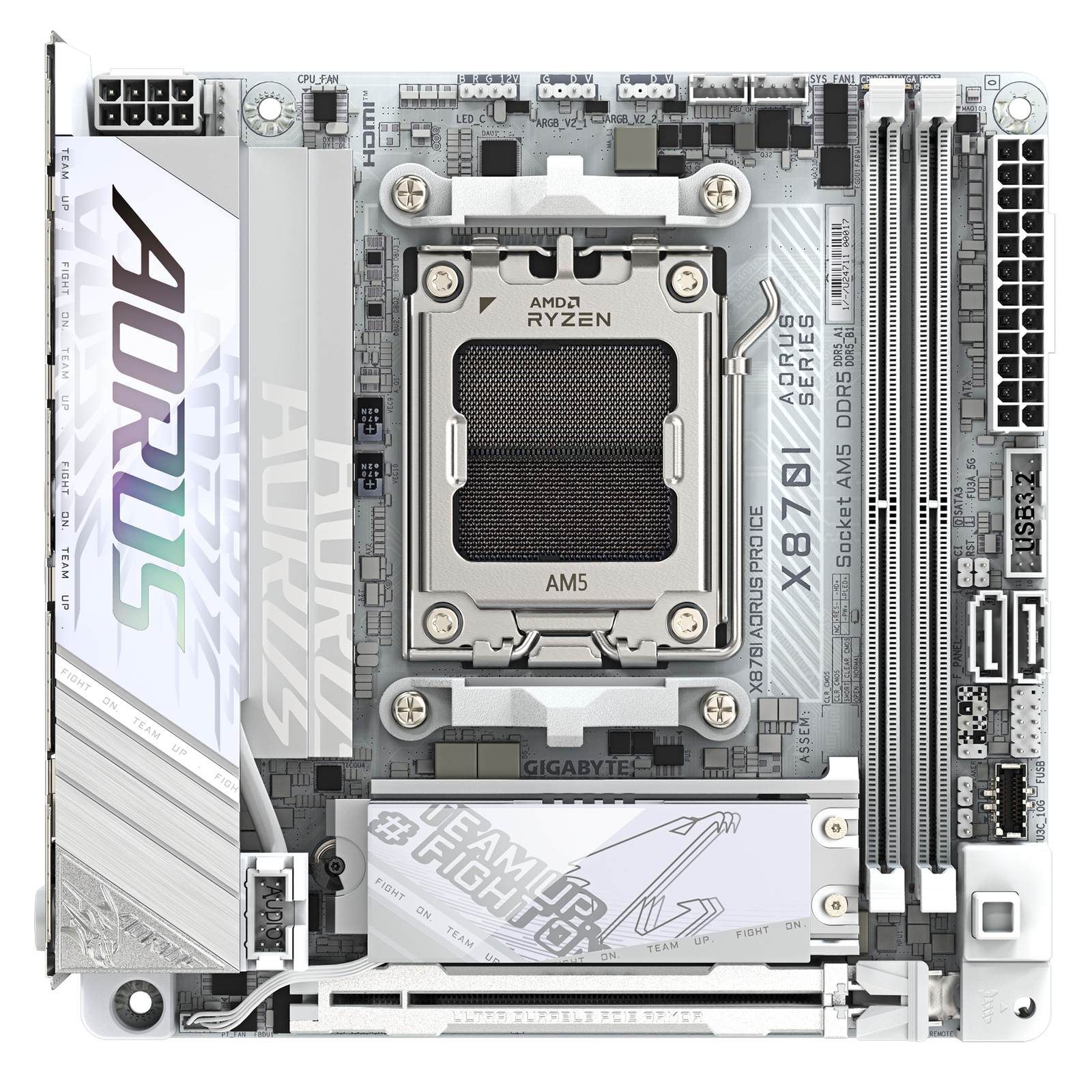 Gigabyte X870I AORUS PRO ICE Motherboard - Mansa Computers